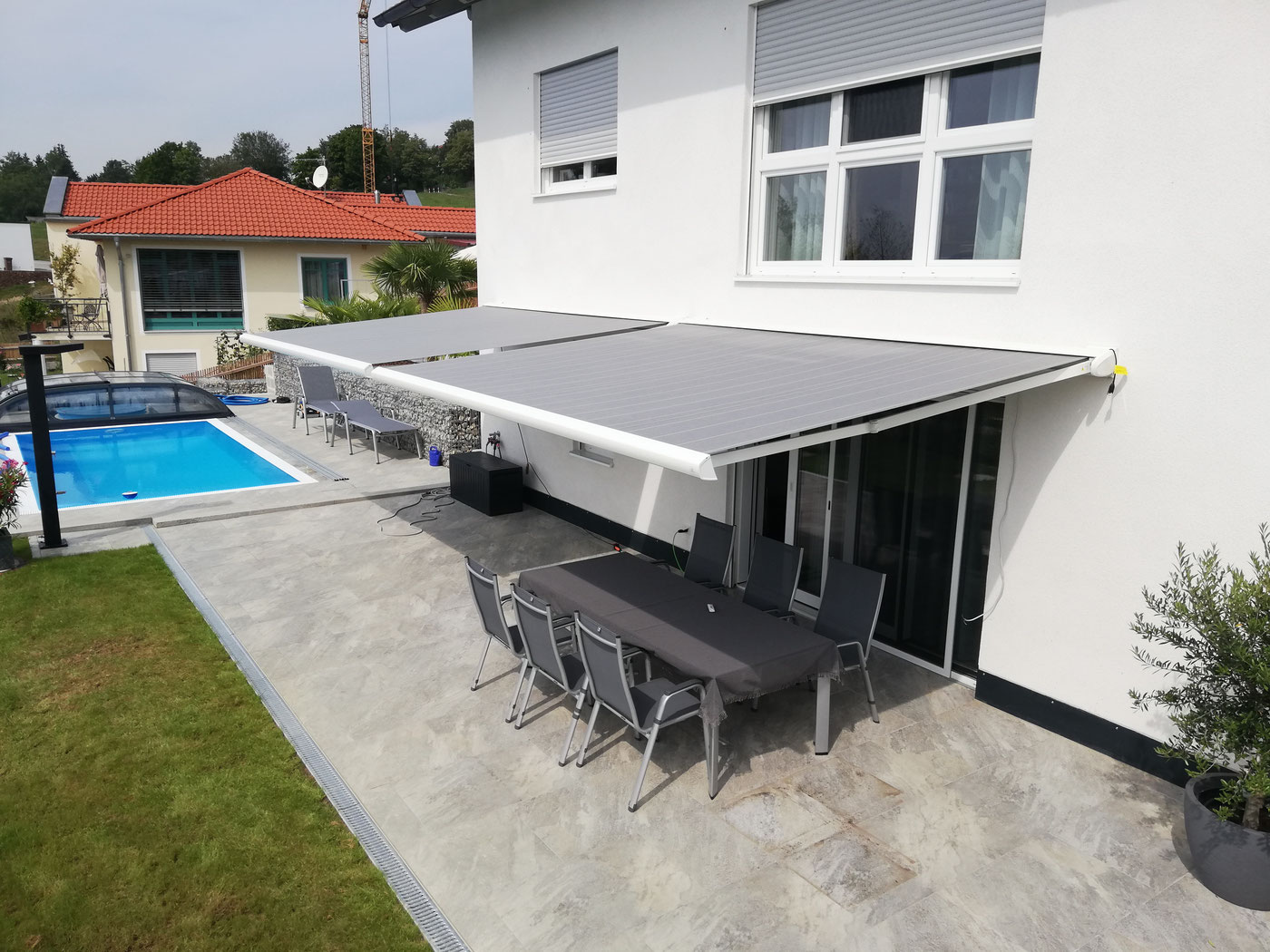markise terrassenbeschattung